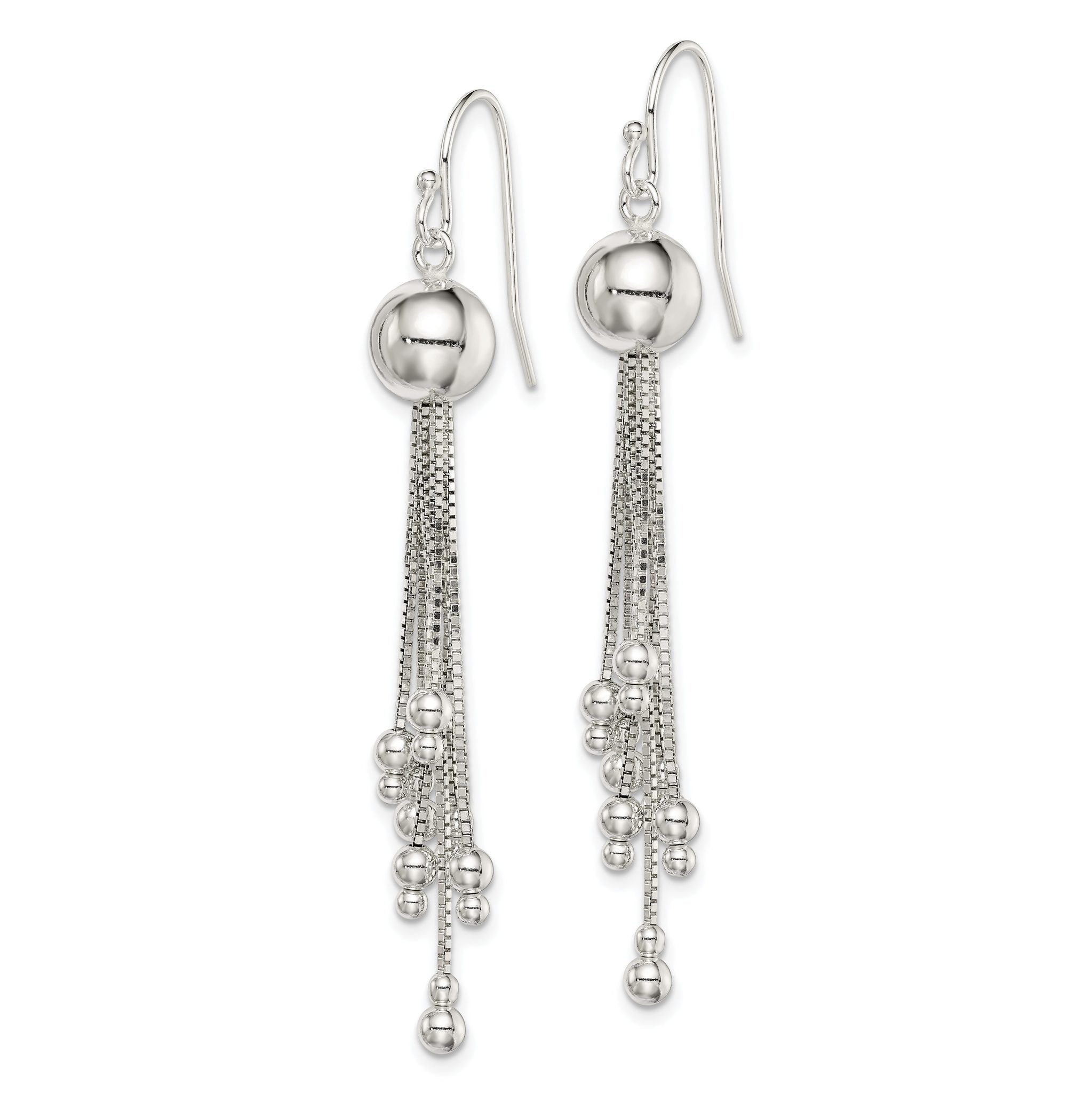 Sterling Silver Shepherd Hook Earrings Secondary image
