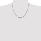 Cable Chain Necklace in Sterling Silver, 3.5mm