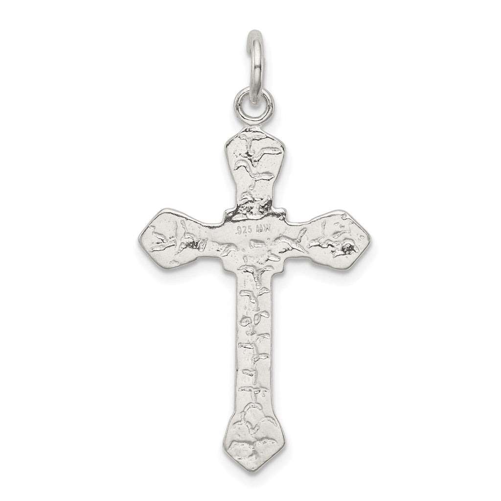 Sophia Jewelers 925 Sterling Silver Crucifix Pendant with Polished Anti-Tarnish Finish