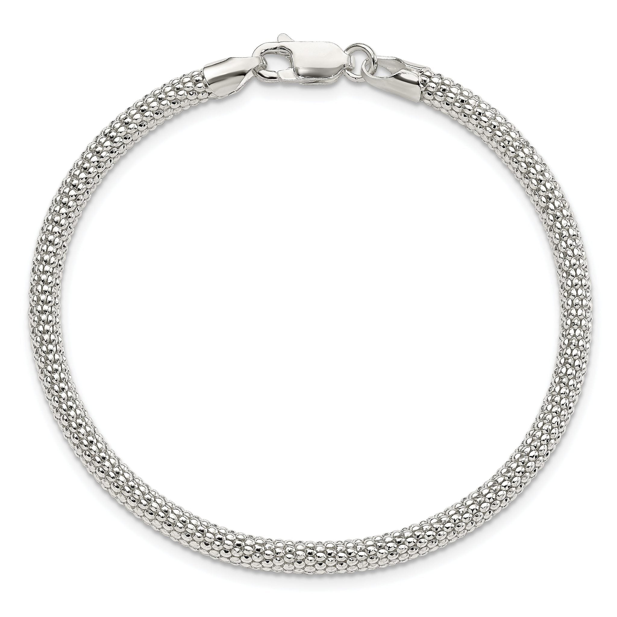 Fancy Link Bracelet in Sterling Silver