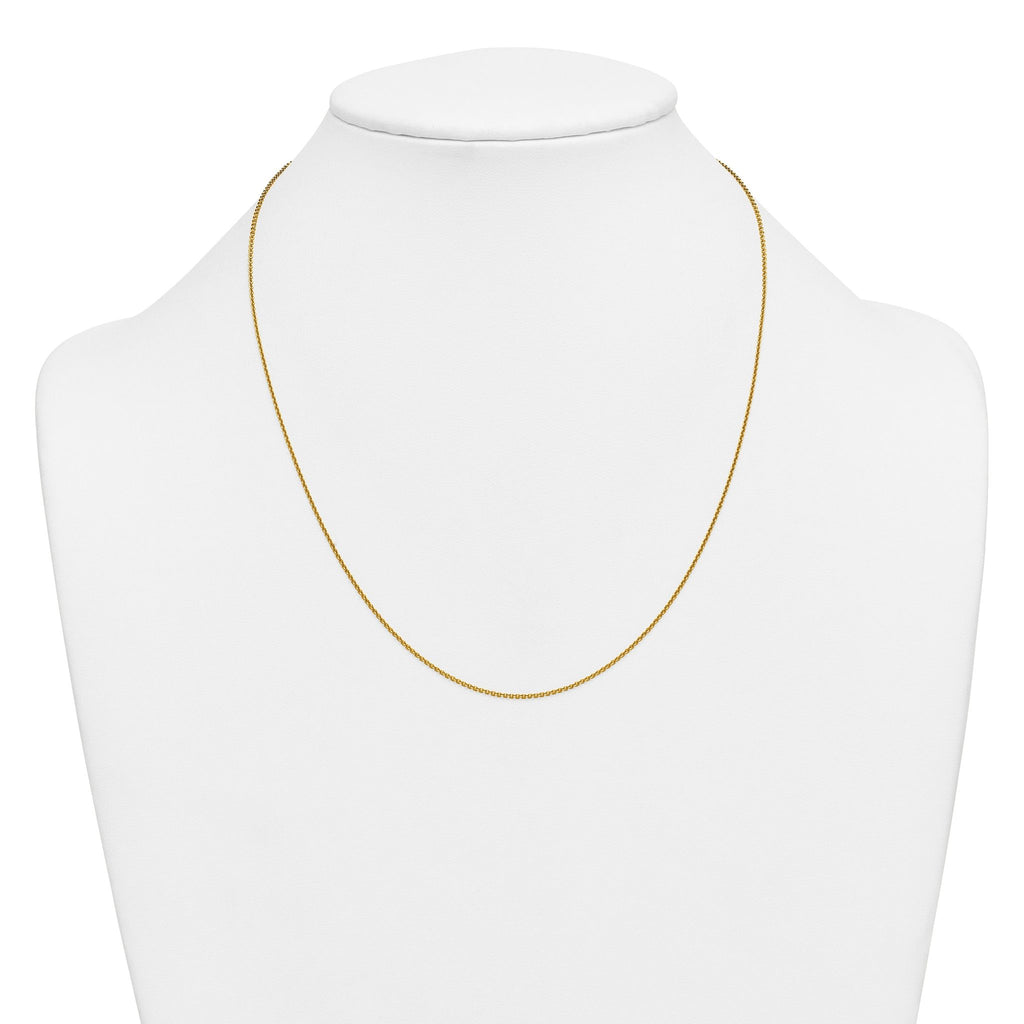Cable Chain Necklace in 14/20 Gold-Filled Yellow Gold