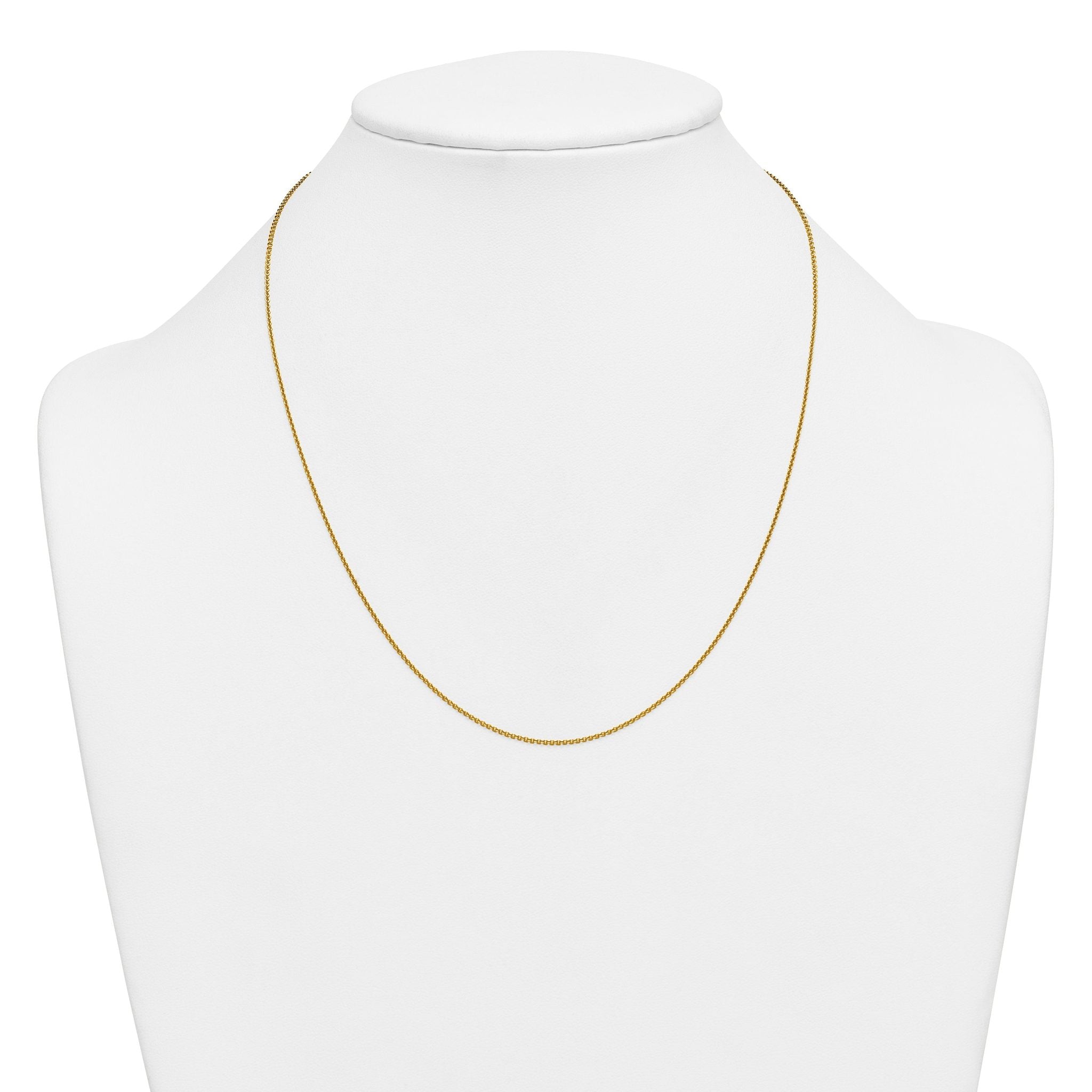 Cable Chain Necklace in 14/20 Gold-Filled Yellow Gold