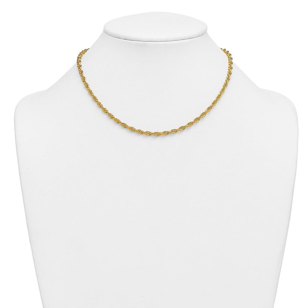 Rope Chain Necklace in 14/20 Gold Filled, 3.8mm
