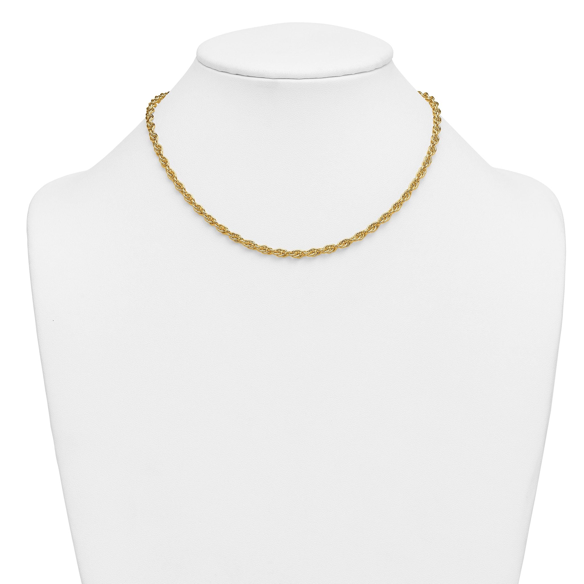 Rope Chain Necklace in 14/20 Gold Filled, 3.8mm