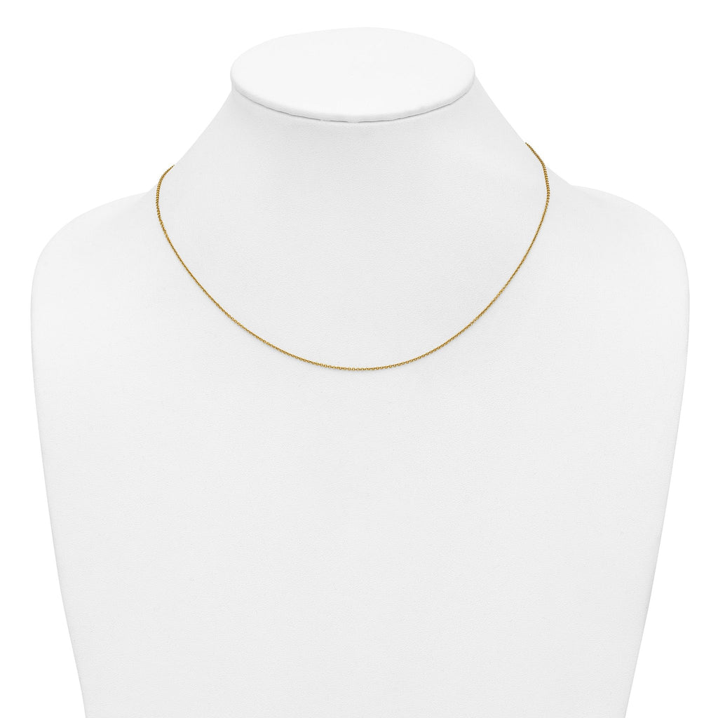 Cable Chain Necklace in 14/20 Gold-Filled Yellow Gold