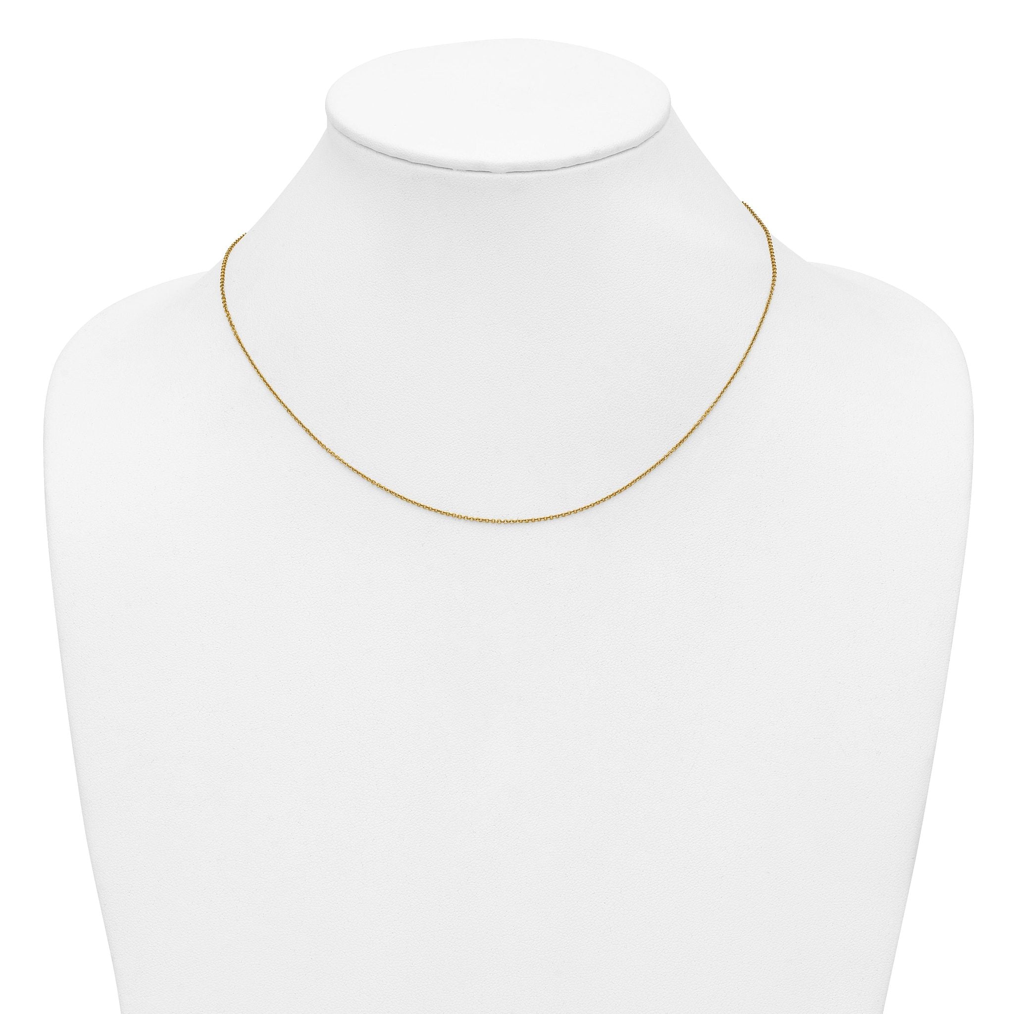 Cable Chain Necklace in 14/20 Gold-Filled Yellow Gold