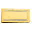 Gold-plated Kelly Waters Polished with Engraveable Area Money Clip