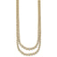 14k 14 7/8 carat Lab Grown Diamond VS/SI+ G+ Complete 18 inch Graduated Layered Tennis Necklace