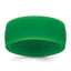 Flat Edge Wedding Band in Green Silicone, 8.7mm