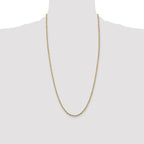 Rope Chain Necklace in 14K Yellow Gold, 2.8mm