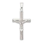 Sophia Jewelers 925 Sterling Silver Polished Crucifix Pendant 3D Anti-Tarnish