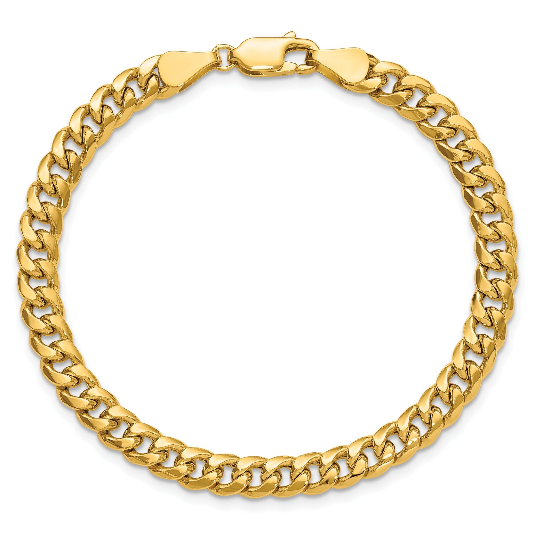 Miami Cuban Chain in 14K Yellow Gold, 5.25mm