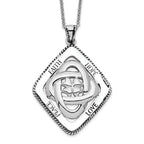 Sophia Jewelers Sterling Silver Family Blessings Gift-Ready Necklace