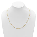 1.3mm 10K Yellow Gold Singapore Chain