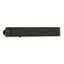 Chisel Stainless Steel Engravable Black Plated Men's Tie Bar Gift Ready