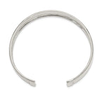 Sophia Jewelers Women's 925 Sterling Silver Polished 10mm Cuff Bracelet