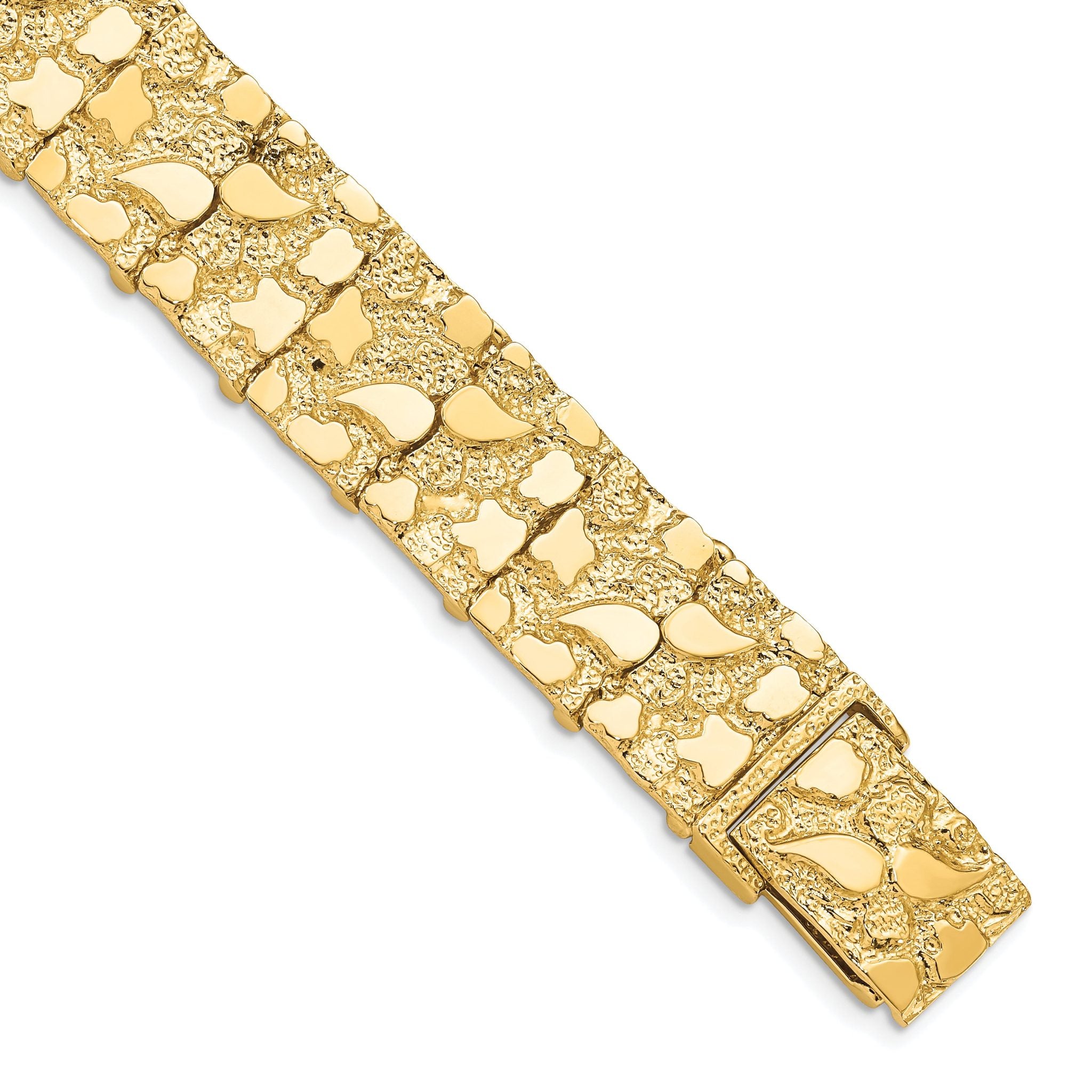 10k 15.0mm NUGGET Bracelet Main image