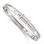 Sophia Jewelers Sterling Silver Milgrain Polished Expandable Bangle for Women