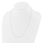Sterling Silver Polished Adjustable Necklace