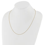 Diamond-Cut Spiga Chain in Gold-Plated Sterling Silver