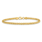 14k Polished Fancy Link Bracelet