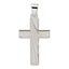 Sophia Jewelers 925 Sterling Silver Cross Pendant with Polished Elegant Design