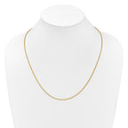 14K Adjustable 1.5mm Franco Chain