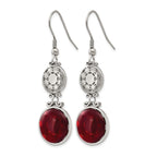 Stainless Steel Polished Drop Dangle Earrings for Women
