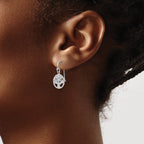 Sterling Silver RH Tree Dangle Earrings