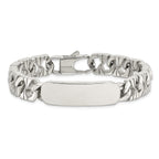 Stainless Steel Polished ID Bracelet for Men