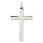 Sophia Jewelers 925 Sterling Silver Polished Cross Pendant Anti-Tarnish