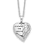 Sentimental Expressions Sterling Silver Rhodium-plated Antiqued CZ Fly With The Angels Ash Holder 18 Inch Necklace
