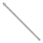 14k White Gold AA Diamond Tennis Bracelet