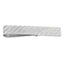 Sterling Silver Rhodium-Plated Tie Bar with Polished Solid Finish
