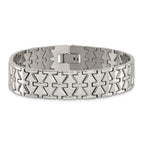 Fancy Link Bracelet in Stainless Steel