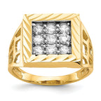 10k Men's CZ Ring