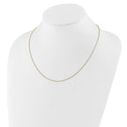Diamond-Cut Spiga Chain in Gold-Plated Sterling Silver