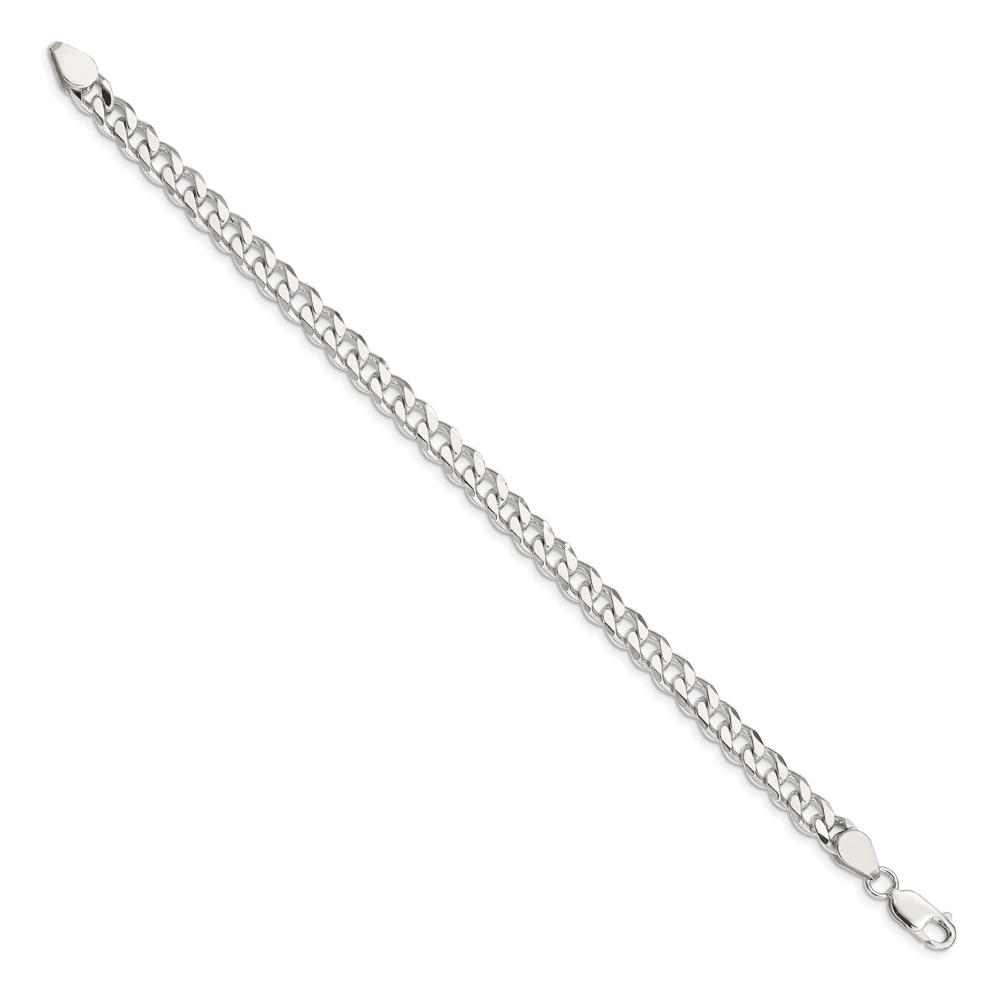 Sterling Silver 6.5mm Curb Chain Secondary image