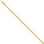 14K Gold Polished Fancy Link Bracelet with Lobster Clasp