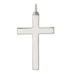 Sophia Jewelers 925 Sterling Silver Polished Cross Pendant Anti-Tarnish