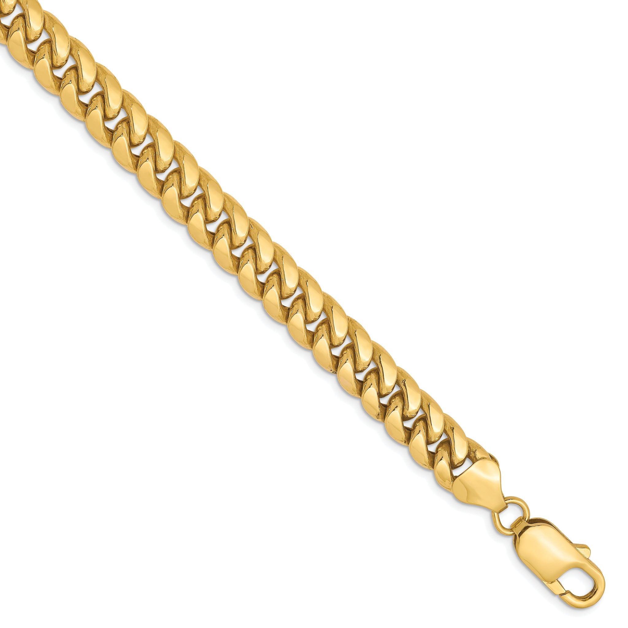 10K 7.3mm Semi-Solid Miami Cuban Chain Main image