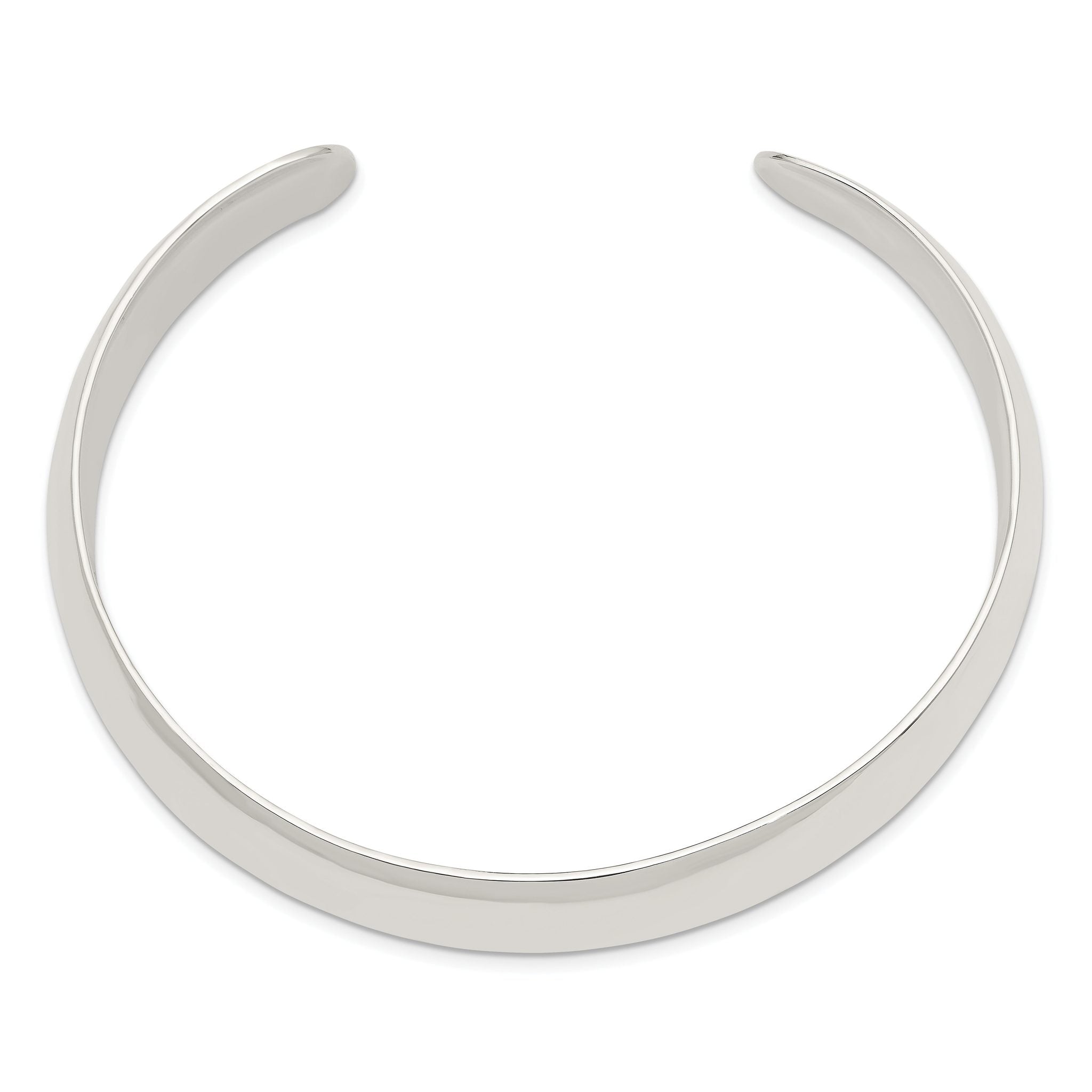 Sterling Silver 14mm Cuff Bangle Secondary image