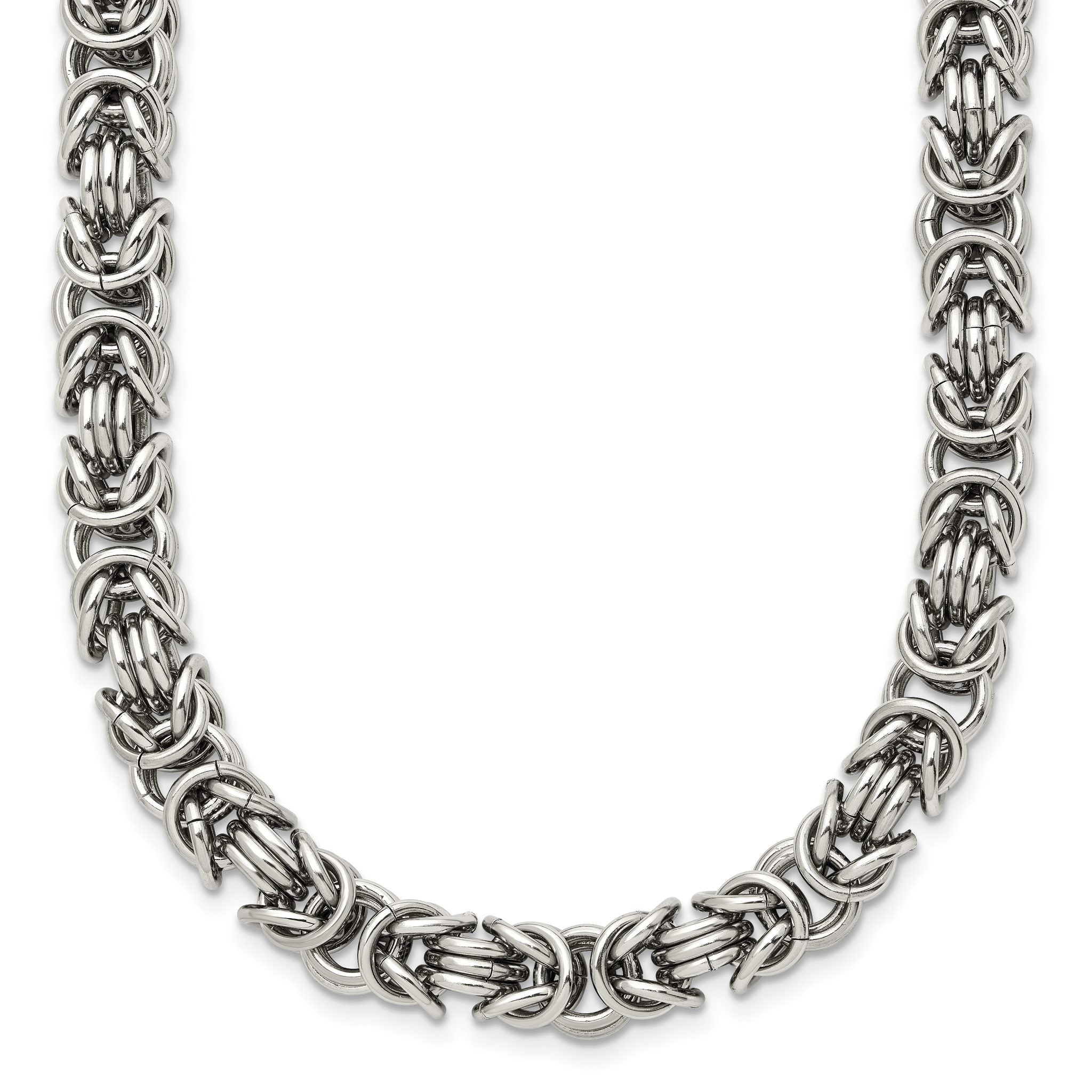 Chisel Stainless Steel Polished 18 inch Fancy Link Necklace Main image