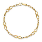 10K Polished Link Bracelet