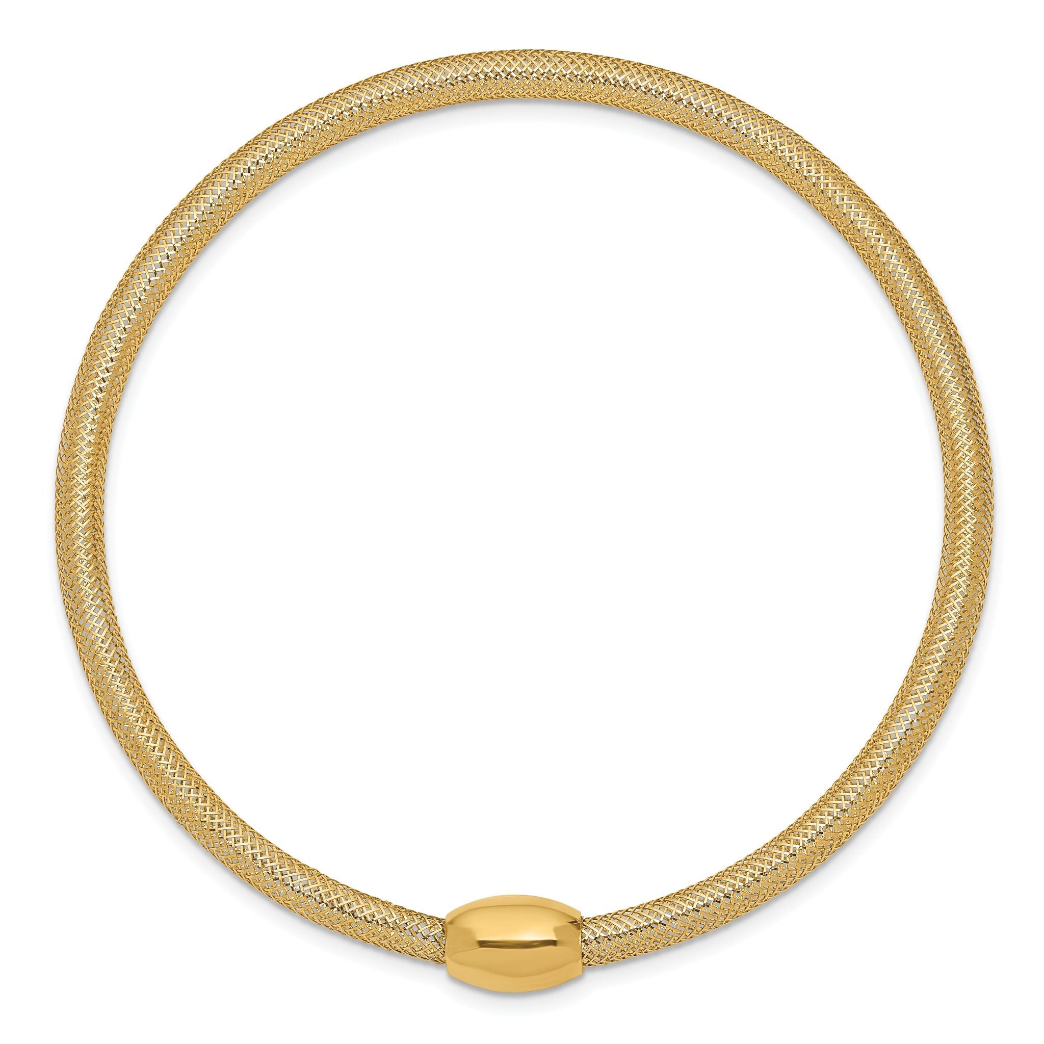 14K Stretch Mesh Bracelet Secondary image