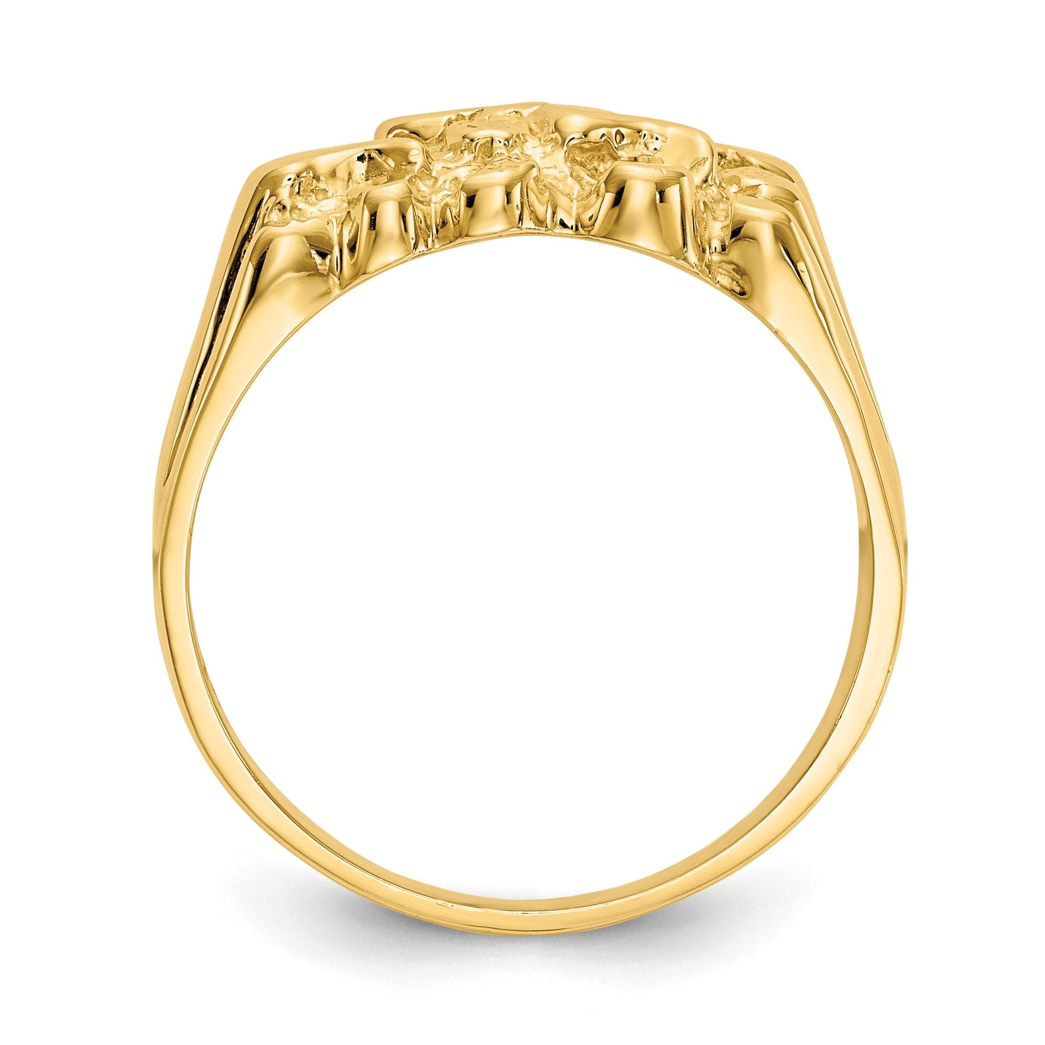 14k Nugget Ring Secondary image