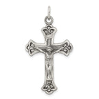 Sophia Jewelers Sterling Silver 925 Antiqued INRI Crucifix Pendant