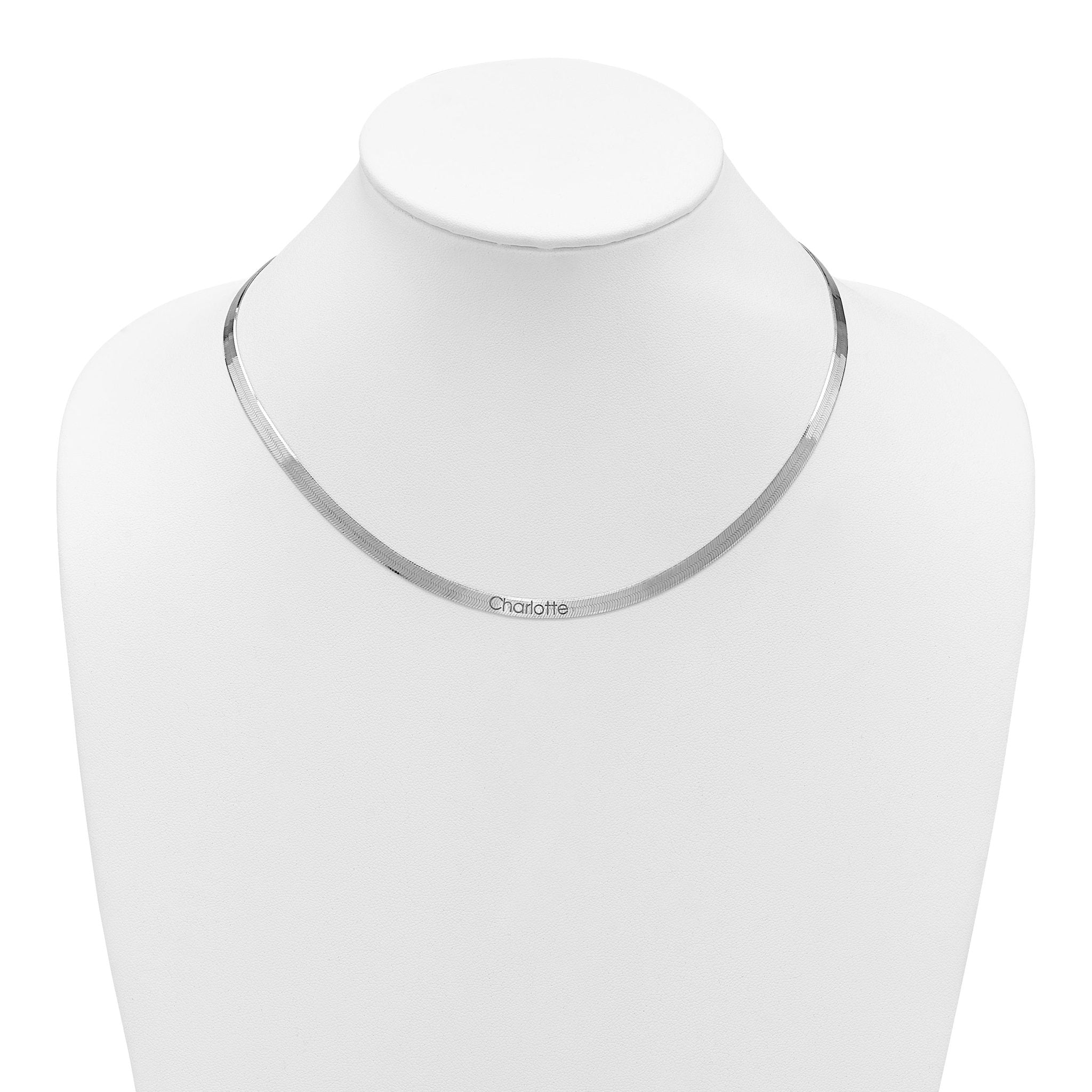 Magic Herringbone Chain Bracelet in Sterling Silver, 4.5mm