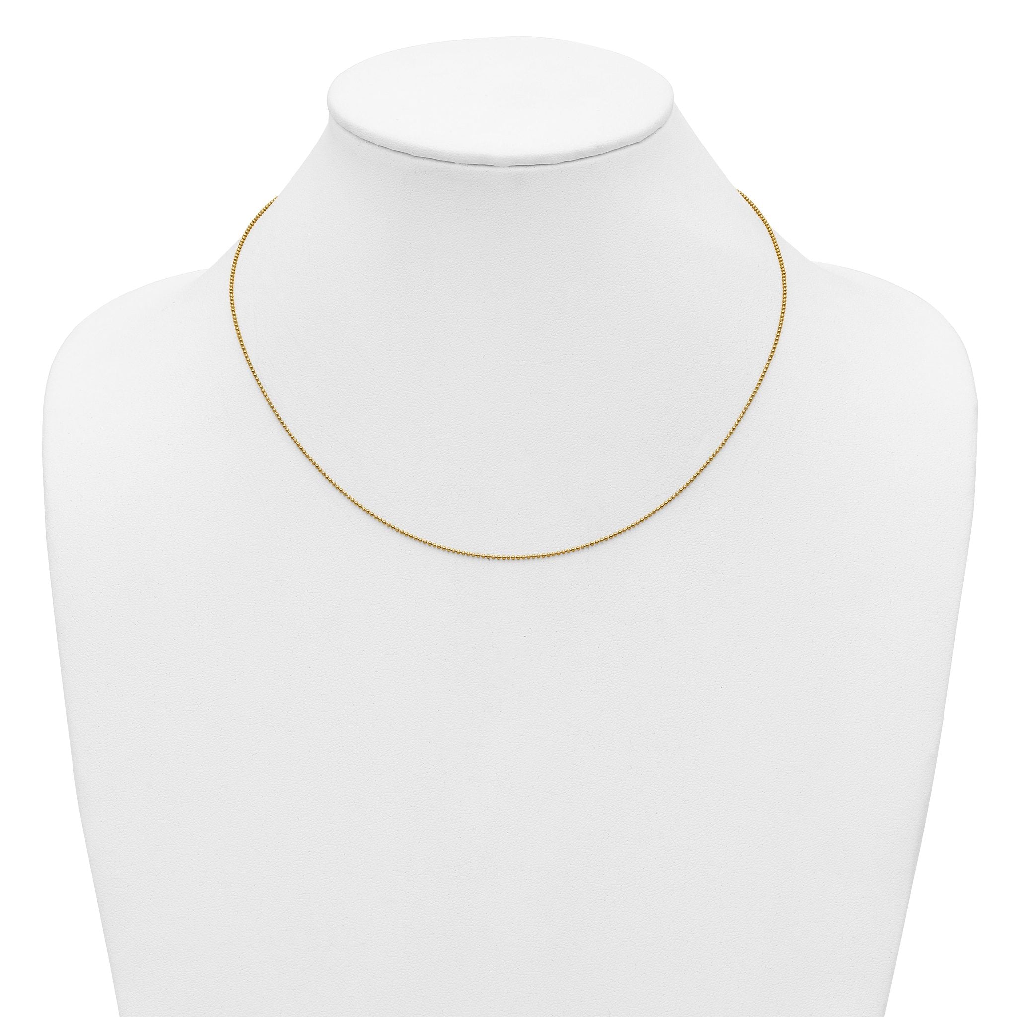 1/20 14K Gold Filled 1.0mm Adjustable Add-A-Bead Beaded Chain