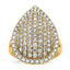 14k 2 carat Lab Grown Diamond VS/SI+ G+ Complete Fashion Ring